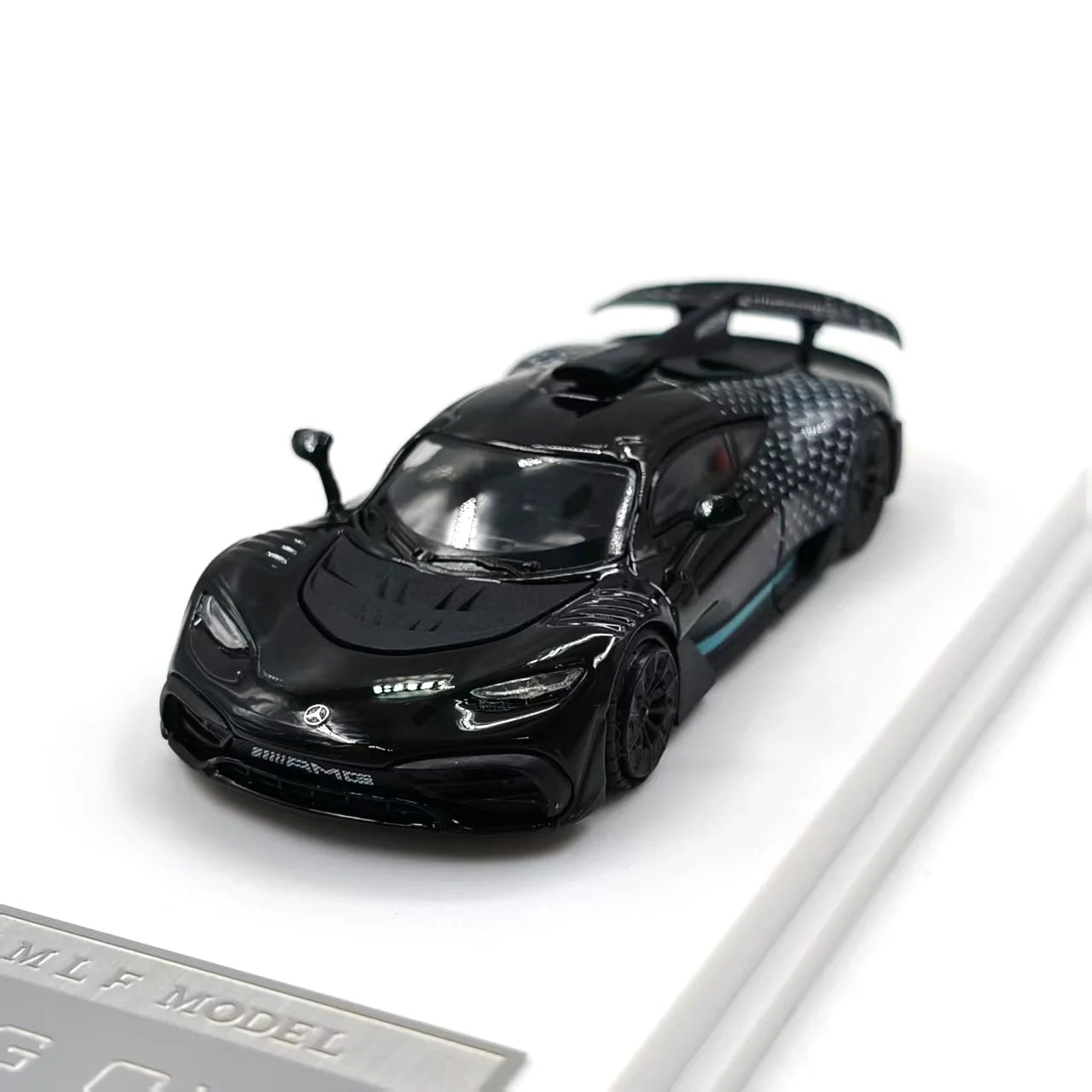 1:64 ONE Black supercar simulation alloy car model ornament road racing car