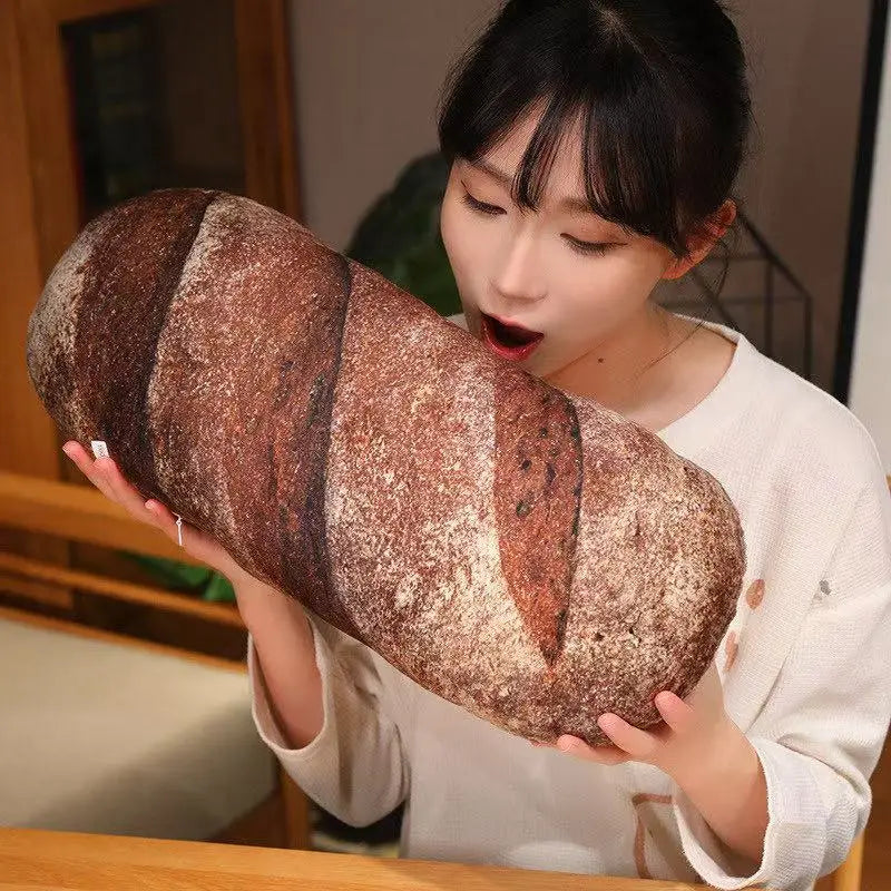 Simulation Bread Pillow Anime Plush Toy 50/70cm Cute Doll Stuffed Animal Soft Cushion Gift for Christmas Thanksgiving