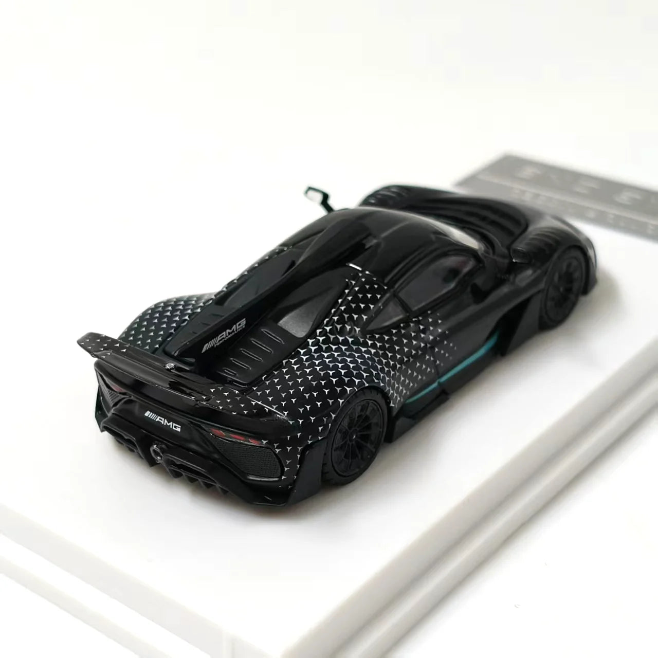 1:64 ONE Black supercar simulation alloy car model ornament road racing car