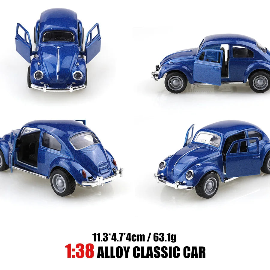 Retro Beetle Alloy Car Model Simulation Classic Car Toy Car Car Decorative Ornament