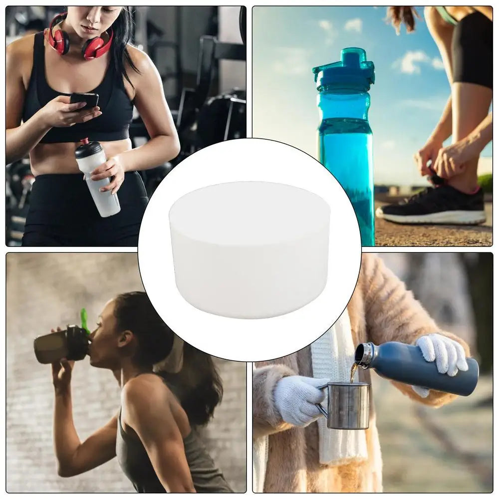 Water Bottle Silicone Boot Cover Silicone Water Bottle Boot Anti-Slip Bottom Cover Bottle Tumbler Boot Water Bottle Accessories