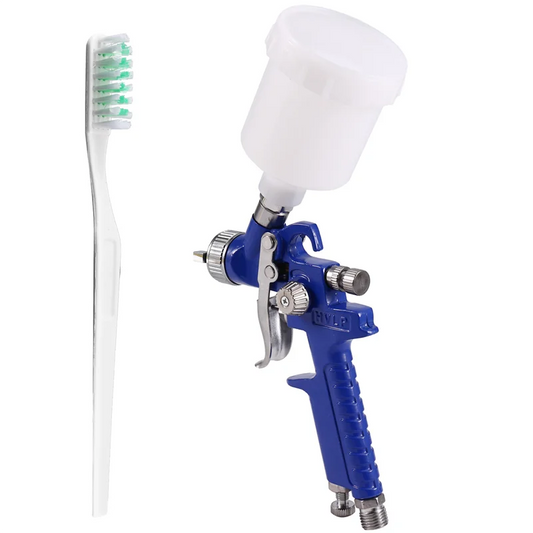 SOFT-Professional 0.8MM/Nozzle H-2000 Mini Air Paint Spray Gun Airbrush HVLP Spray Gun For Painting Car Aerograph Airbrush