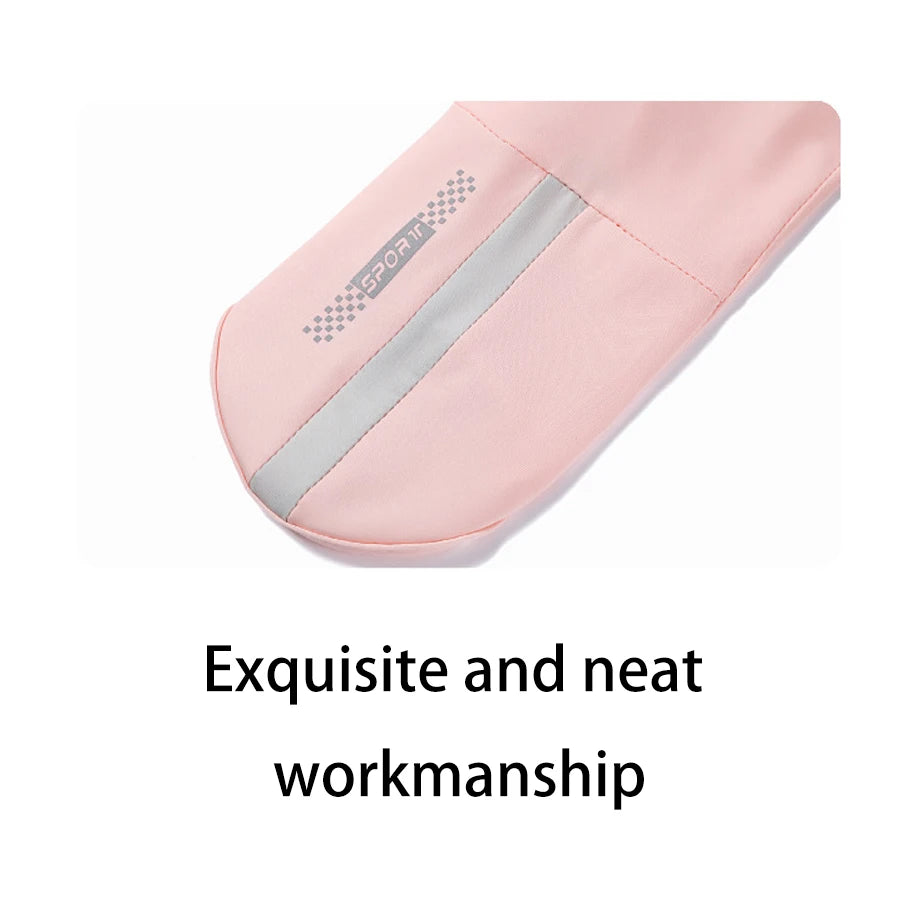 Summer sun protection gloves, anti slip, breathable, UV resistant, touch screen, cool feeling, cycling, outdoor sports, ice silk
