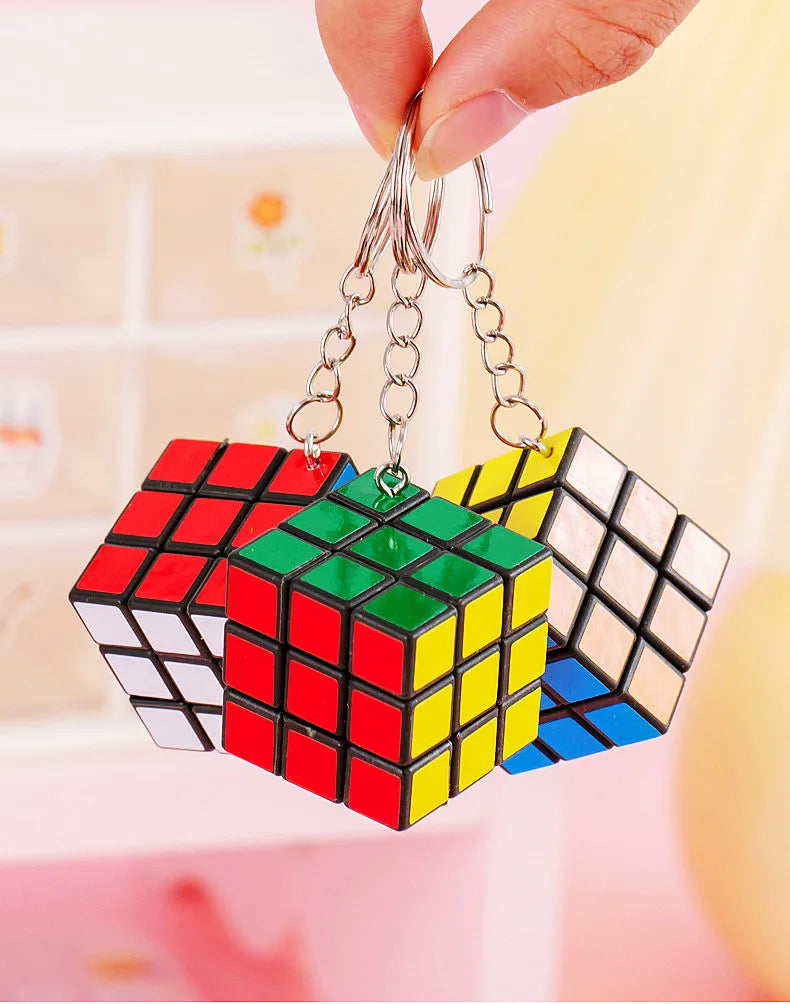 12Pcs 3cm Mini Magic Cube Children Educational Toys Kindergarten Prize Kids Birthday Party Favors Goodie Bag Pinata Fillers