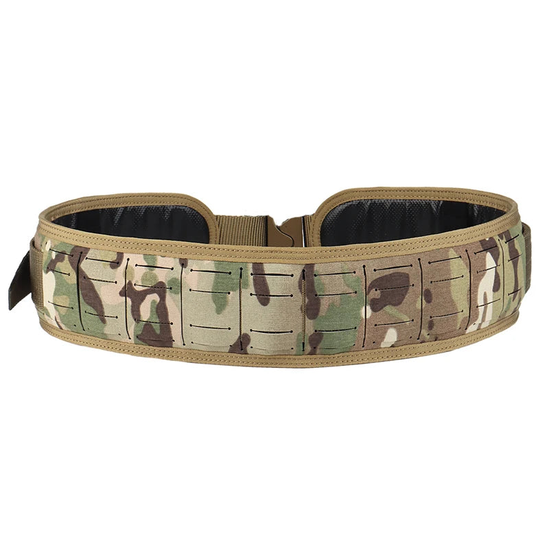 Tactical Padded Belt Airsoft CS Combat Molle Airsoft Belts Duty Paintball Waist Belt War Game Hunting Accessories