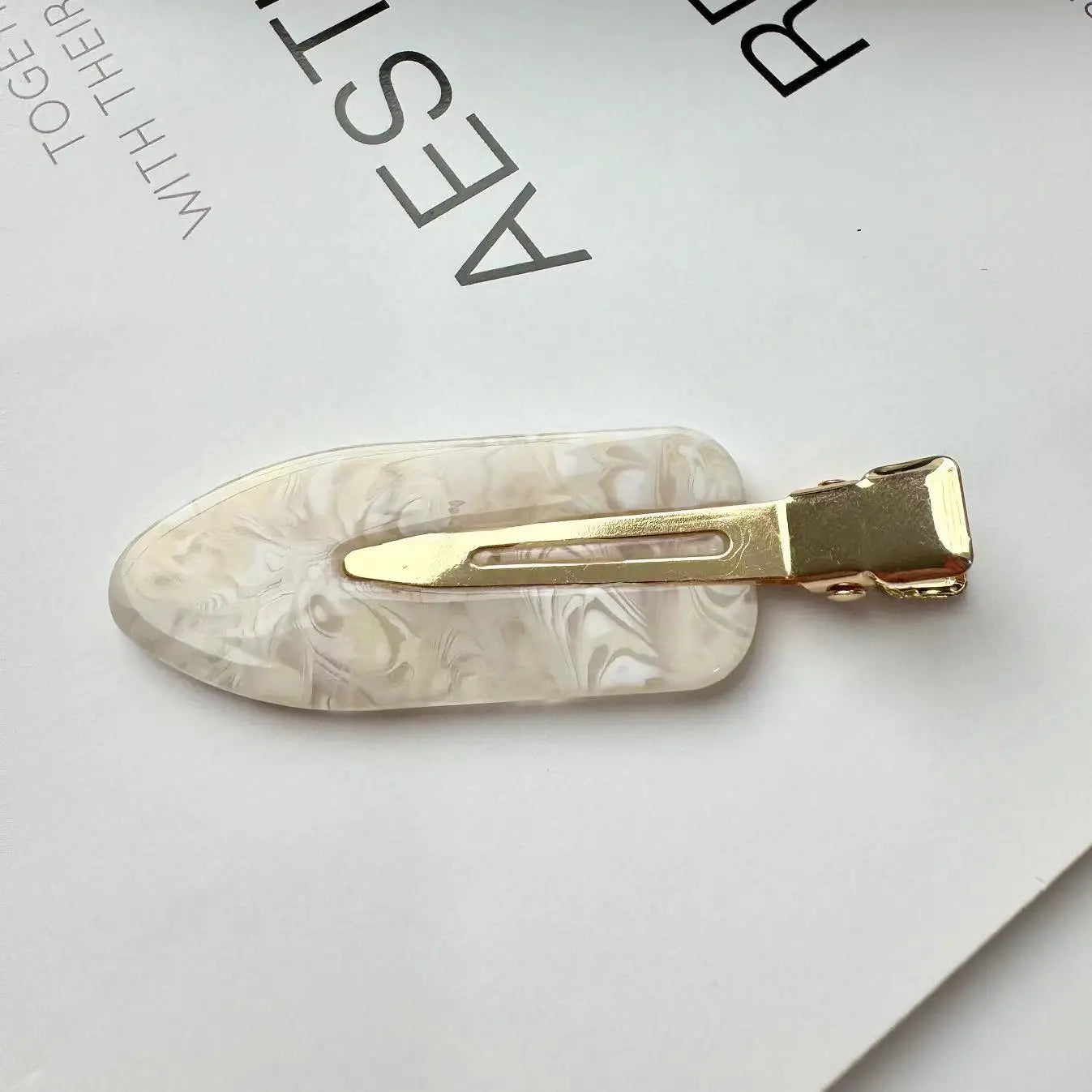 Traceless Hairclips for Girls and Women Acetate Hair  Clip Make up Hair tools Hair Accessories