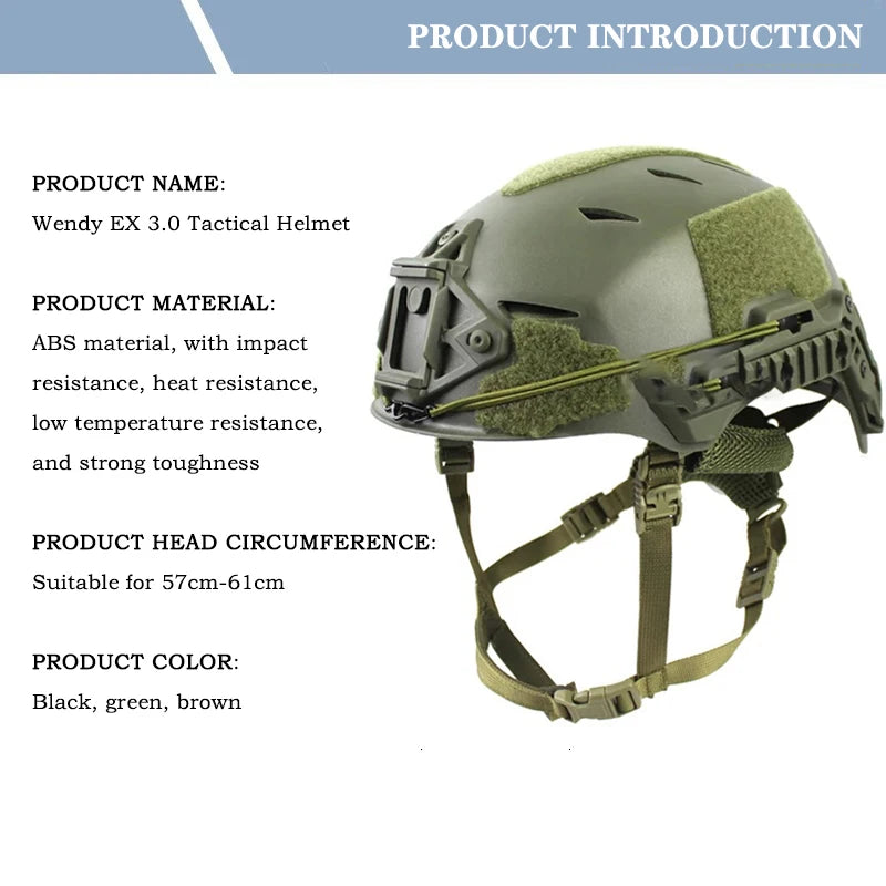 tactical helmet Airsoft system new perforated air gun breathable and comfortable outdoor hunting CS game protective helmet