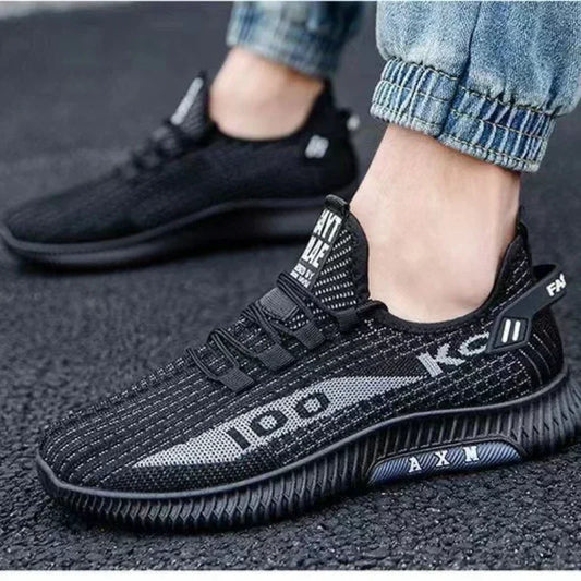 Men's Spring/Autumn Athletic Shoes: Breathable & Comfortable Casual Footwear for Sports Enthusiasts - Belvar