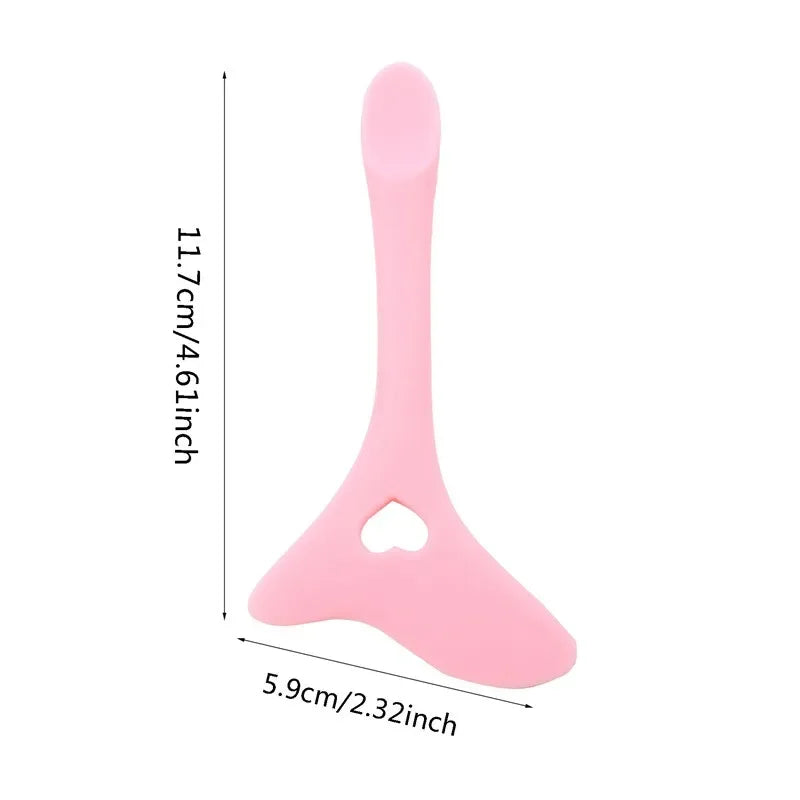 wholesale Multi-functional Eyeliner Stencil Wing Tips Silicone Eyeliner Aid Drawing Lipstick Wearing Aid Reusable Makeup Tools