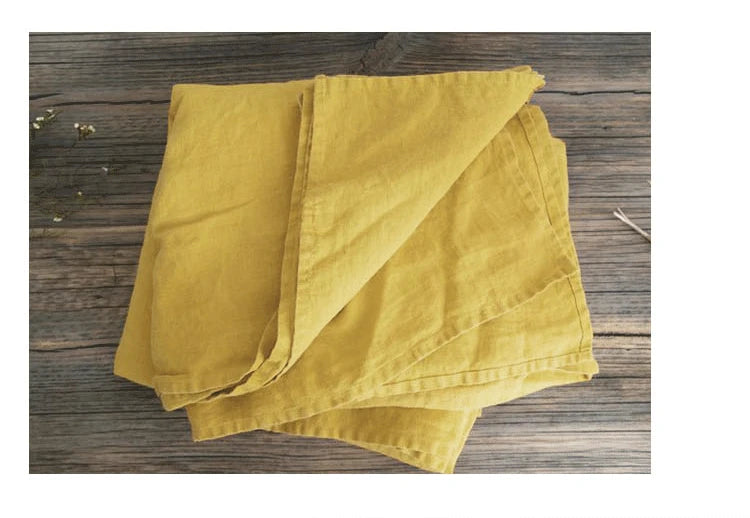 Washed Linen Bed Sheets, Natural Linen Bed Sheets, 1-Piece Set, Breathable and Super Soft Bedding (Excluding Pillowcases)