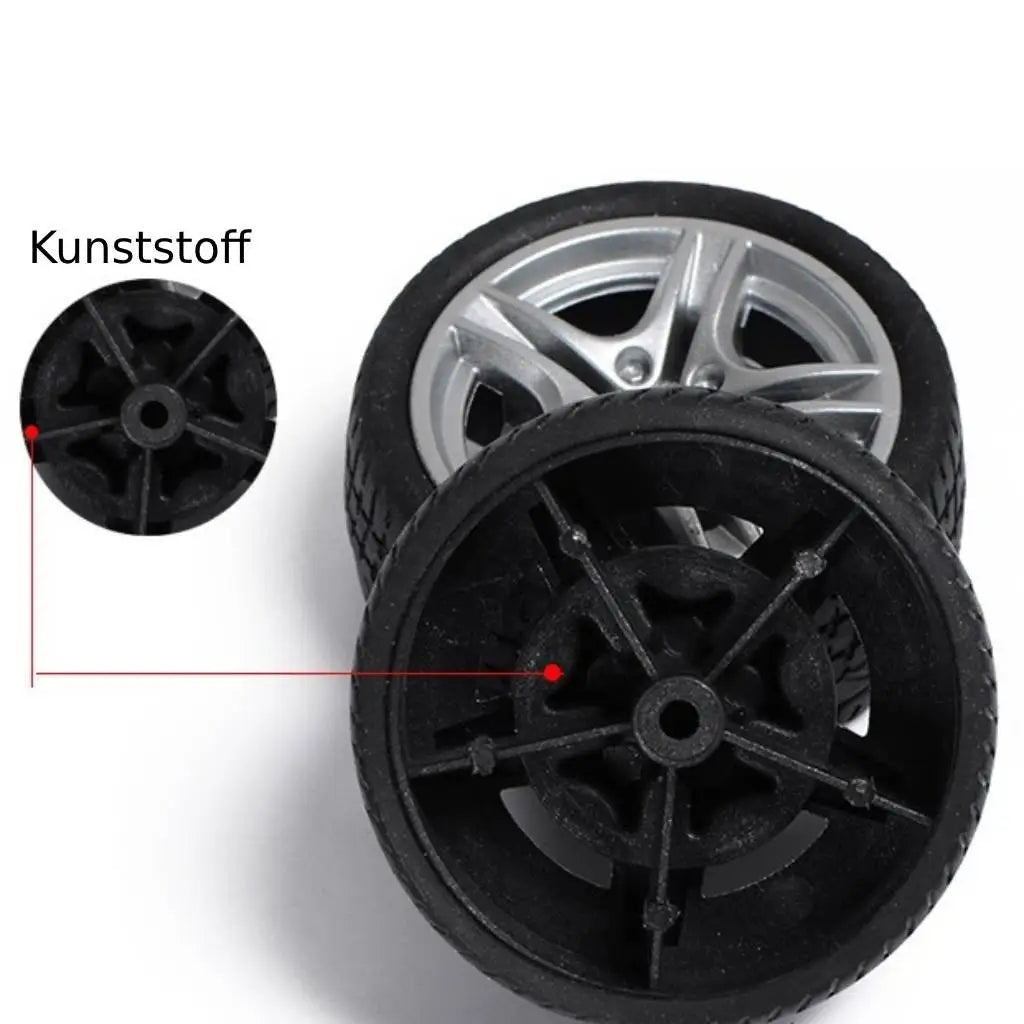 2pcs 40/48mm Toy Wheels Flat Drift Tyres DIY Car Spare Parts for Model Makin