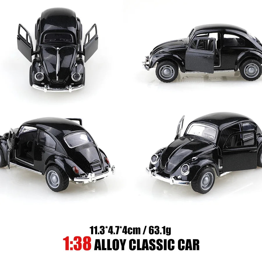 Retro Beetle Alloy Car Model Simulation Classic Car Toy Car Car Decorative Ornament