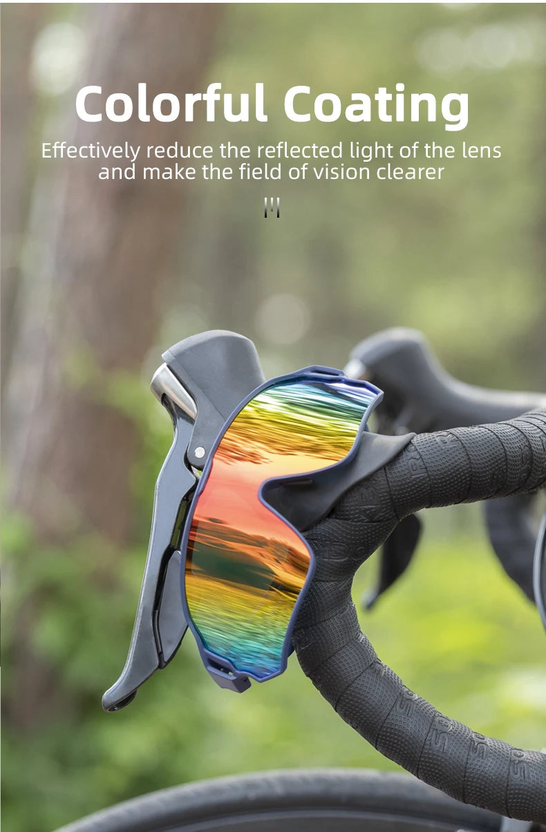 ROCKBROS Bike Glasses Polarized / Photochromic UV400 Sun Protection Sports Eyewear Bicycle Sunglasses MTB Road Cycling Glasses