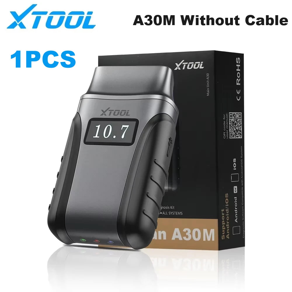 XTOOL Anyscan A30M Bluetooth OBD2 Scanner Car Diagnostic Tools 26+ Reset Service Code Reader FCA AUTOAUTH Lifetime Free Update