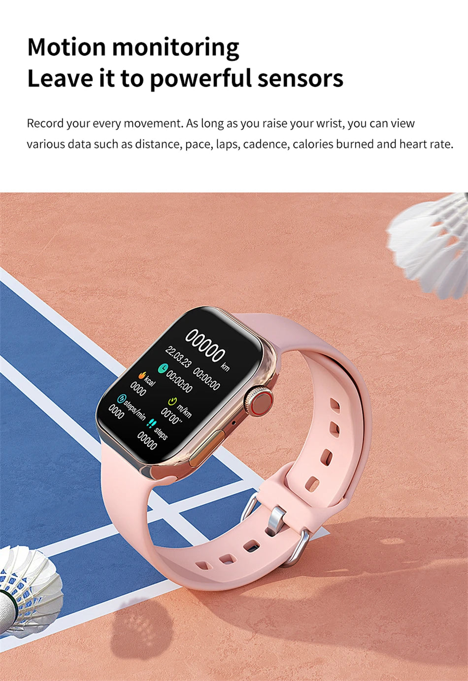 Watch 9 GPS Track Smart Watch Men Woman Heart rate Body temperature Bluetooth Call Waterproof Sports Smart Watch For Android iOS