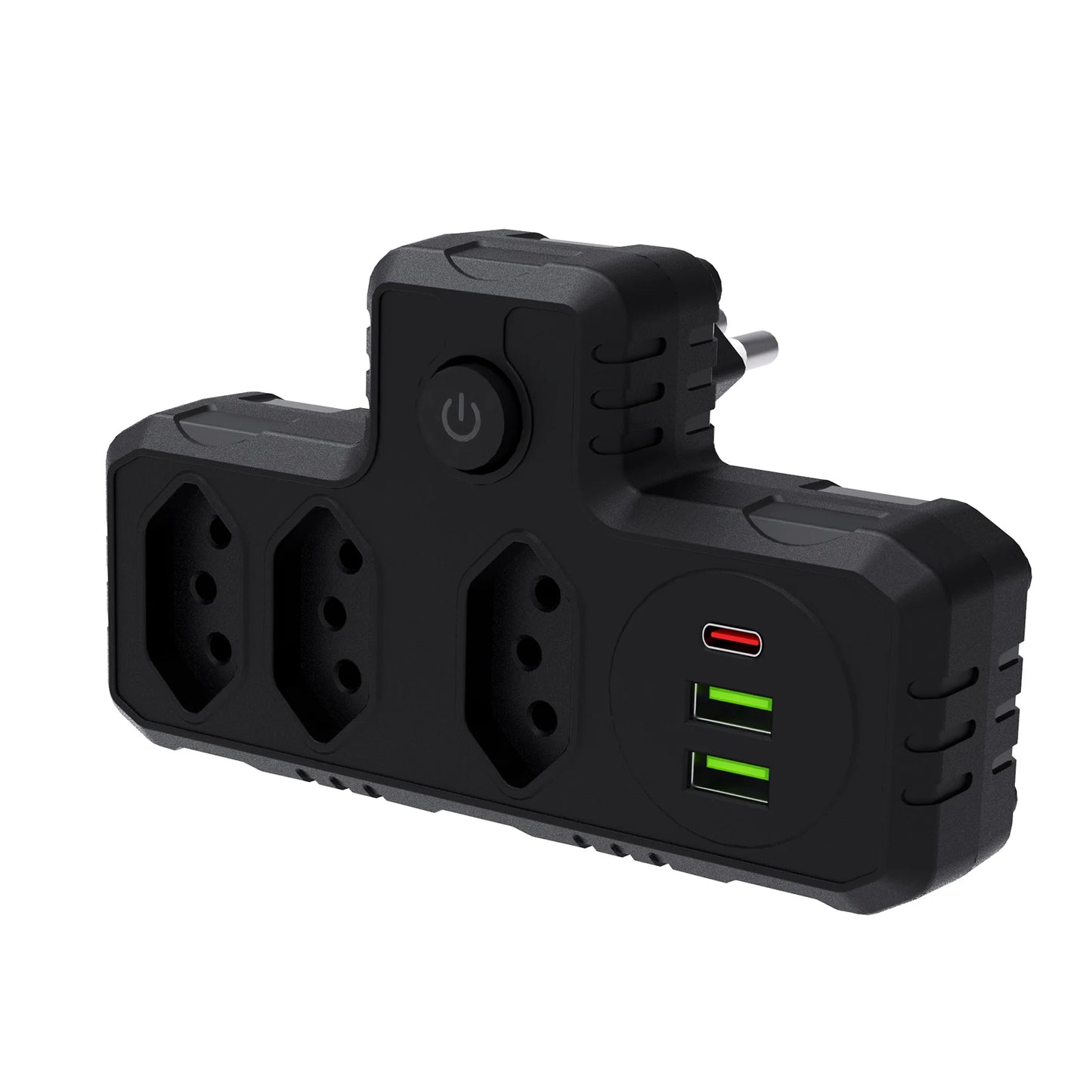 2M 110-220V USB Power Outlet Extension USB USB TYPE-C Electric Socket Extension Extension Extension Extension Extension Extension Extension Extension For PC