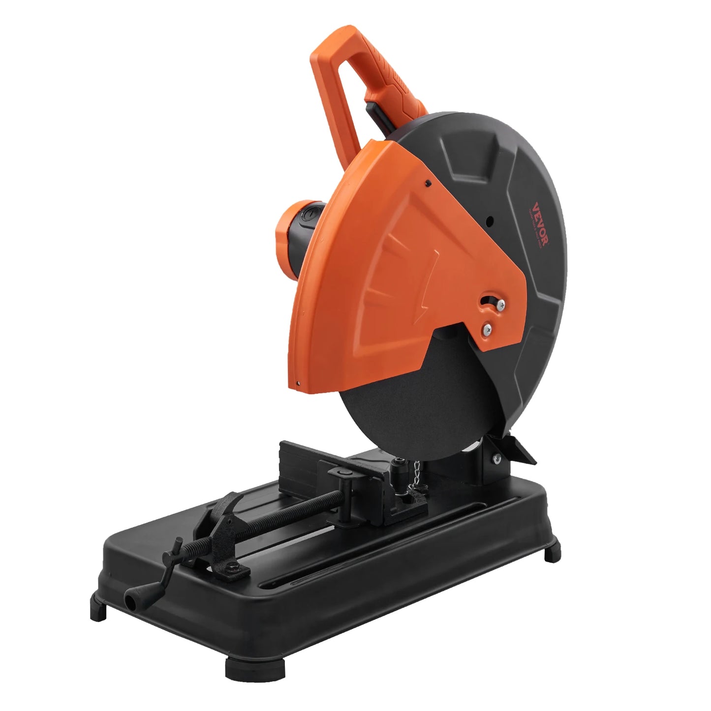 SucceBuy 2300W Abrasive Chop Saw 14"/355mm Blade Diameter Cut Off Saw Steel Cutting Machine 0-45° Adjustable Angle Miter Saw