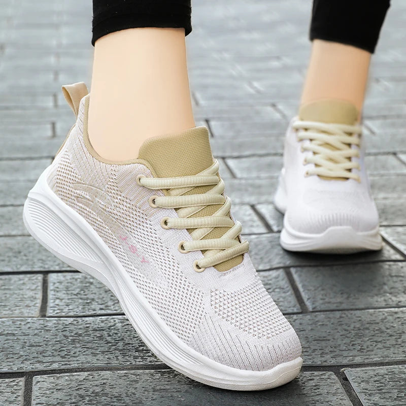 ladies shoes，sneakers for women，women's summer sneakers，Comfortable Non-slip Soft Lightweight Running free shippiing shoes - Belvar