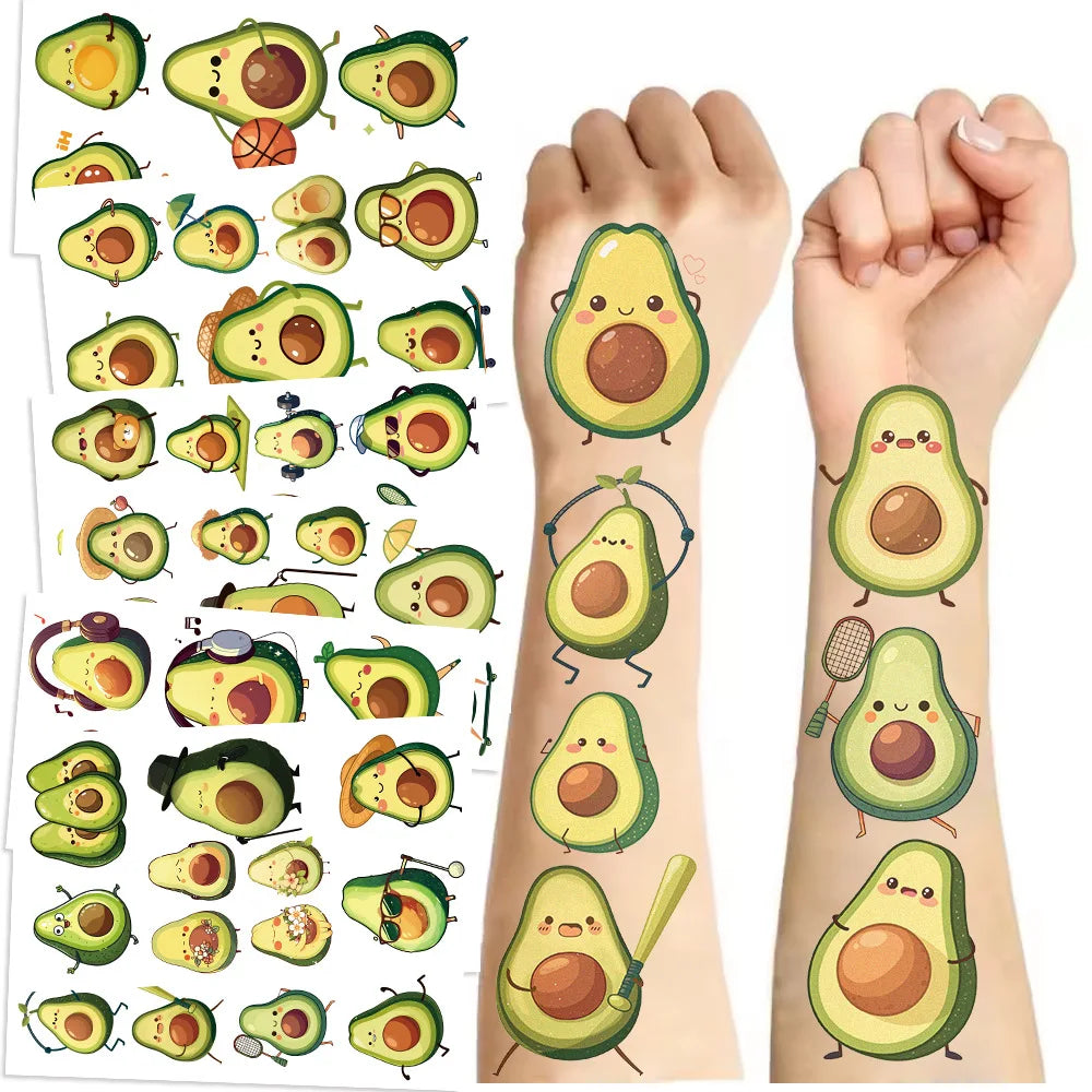 10 Sheets Dinosaurs Tattoo Sticker Temporary Fake Tattoo Arm Hands Body Waterdichte Tatouages Pour Kids Toy Gift