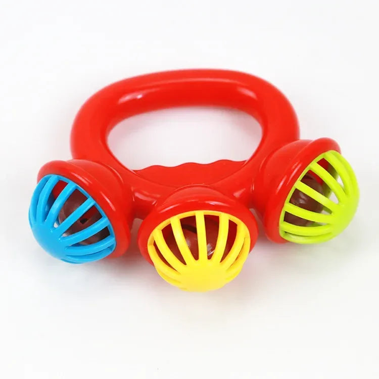 1/4PCS Newborn Hand Rattle Ball Baby Toys Grasping Hand Bell Sensory Toys Kids Safety Materials Toys for Baby Children Best Gift