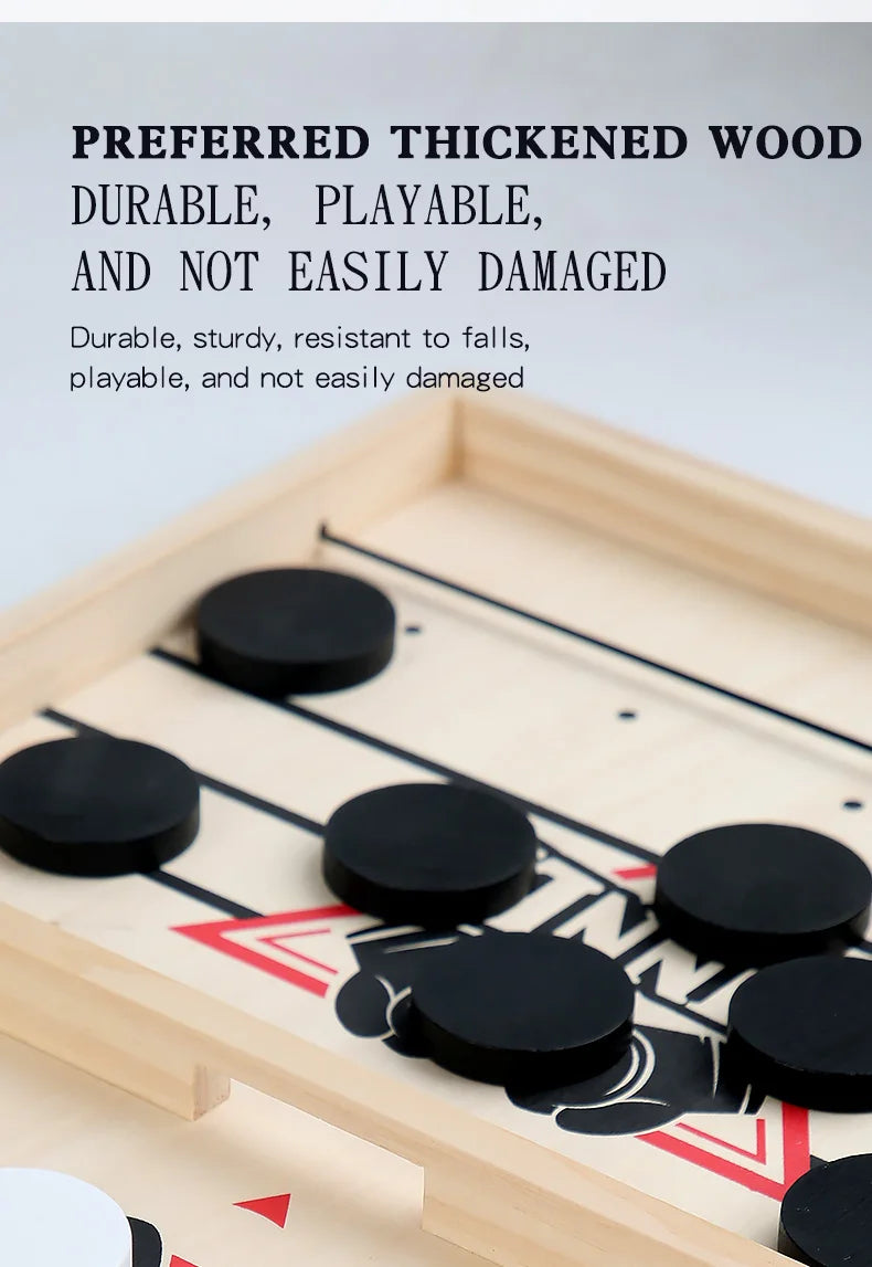 Table Hockey Paced Sling Board Puzzles Game Fast Winner Party Desktop Battle Chess Parent-child Interactive Toys For Children