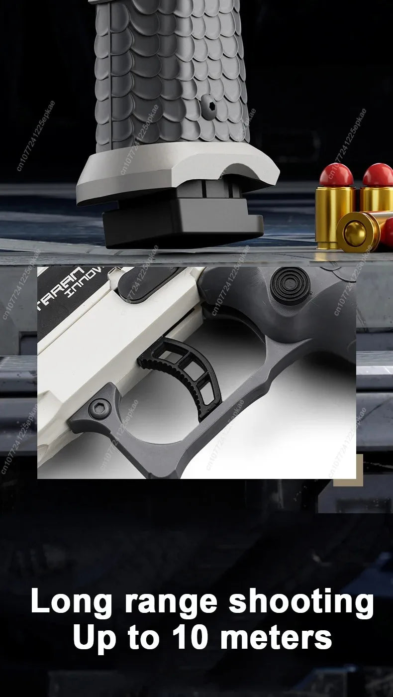 Soft Bullet Airsoft Sig17 Throwing Shell Toy Gun Launcher Outdoor Sports CS Game Weapon Pistol Shooter Weapon For Children Gift