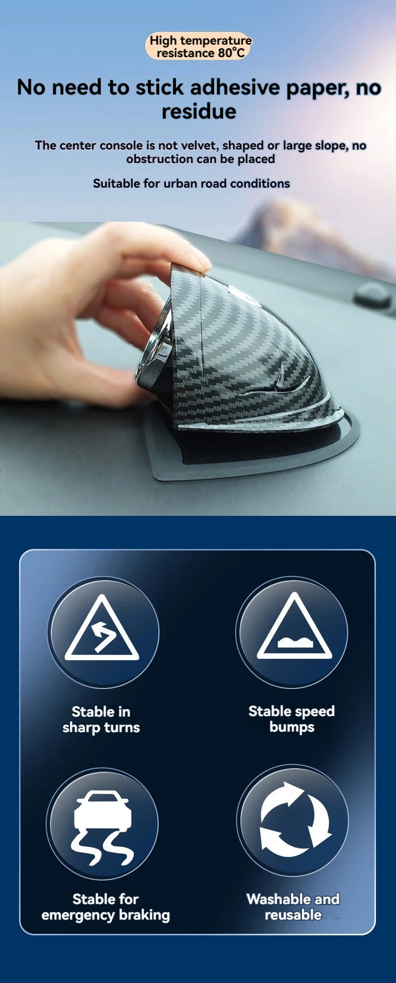 Universality Ambient lighting Car Interior Alarm Car Clock Car Dashboard Clock Car Watch Car Accessories Advanced Creative Clock