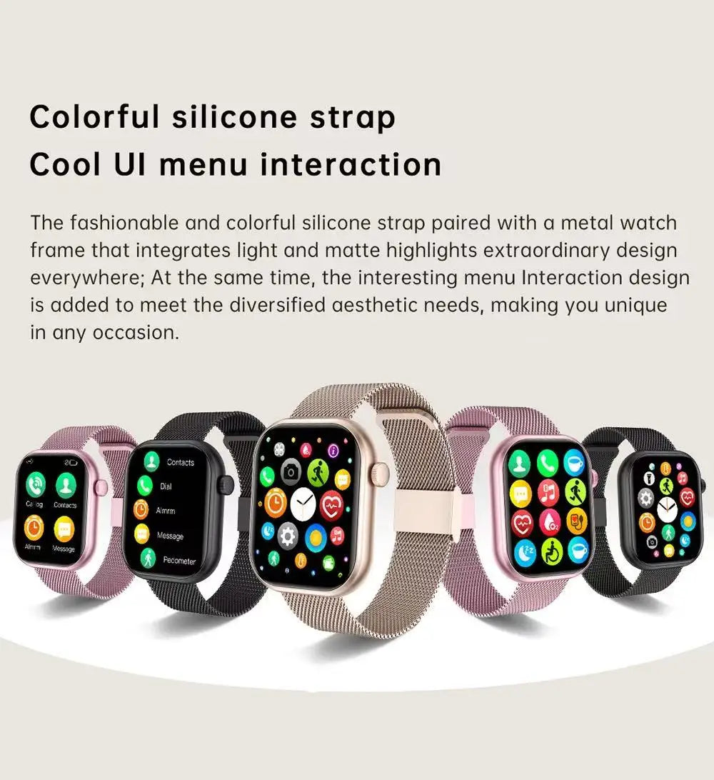 QX7 Sports Smart Watch Men Women 2.09-inch SmartWatch GPS Bluetooth call Heart rate Blood oxygen SOS AI Voice Smartwatch 2025New