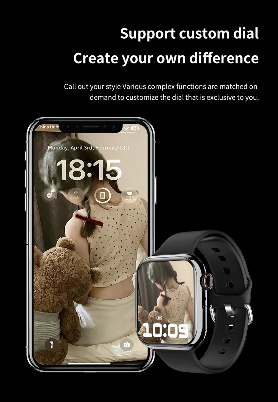 Watch 9 GPS Track Smart Watch Men Woman Heart rate Body temperature Bluetooth Call Waterproof Sports Smart Watch For Android iOS