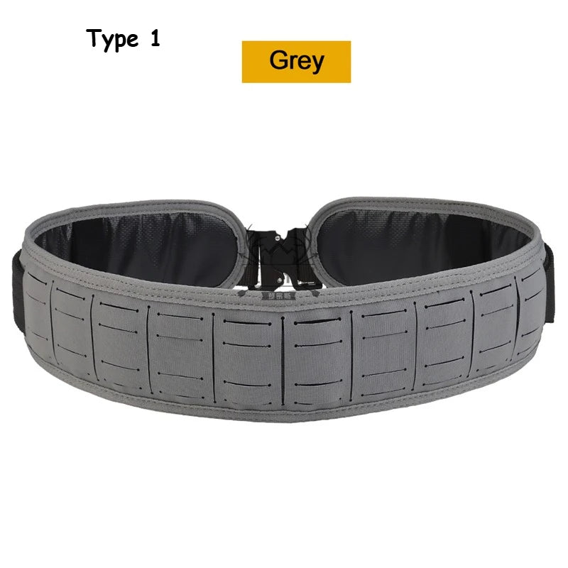 Tactical Padded Belt Airsoft CS Combat Molle Airsoft Belts Duty Paintball Waist Belt War Game Hunting Accessories