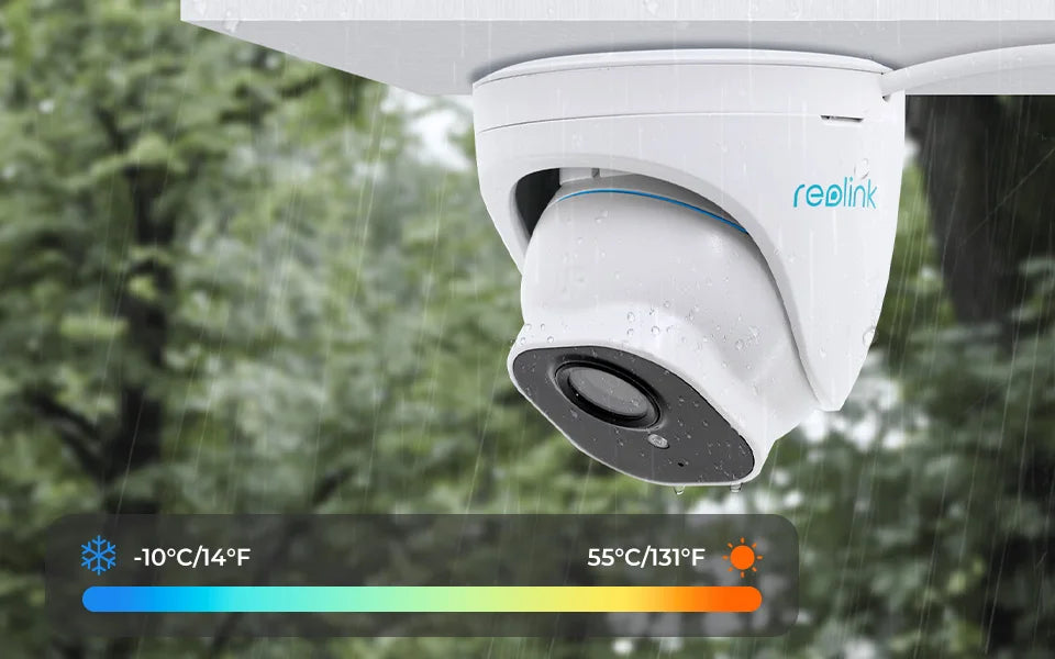 Reolink Smart Security Camera 5MP PoE Outdoor Infrared Night Vision IP Cam Person/Vehicle Detection Home Surveillance Camera