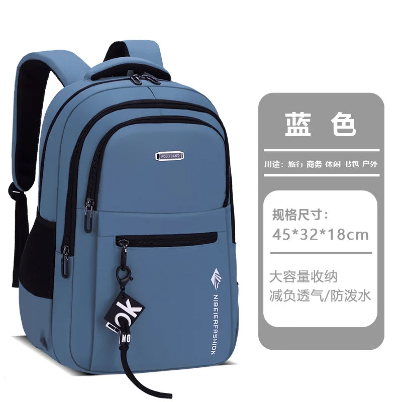 School Bags Teenage Boys High Middle School Book bag Schoolbag Travel backpack Big Student Backpack School Laptop Backpack