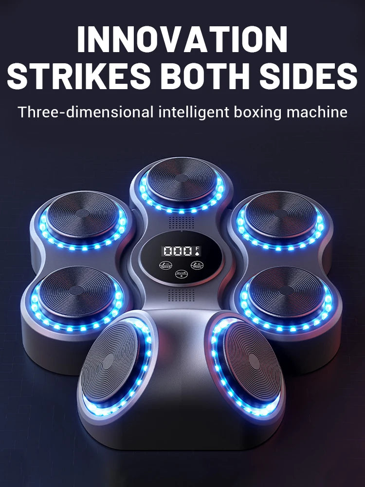 2025 New Music Boxing Machine Bluetooth Adult Electronic Wall Target HookPunch Equipment Target Wall Mounted Gym Home Equipment