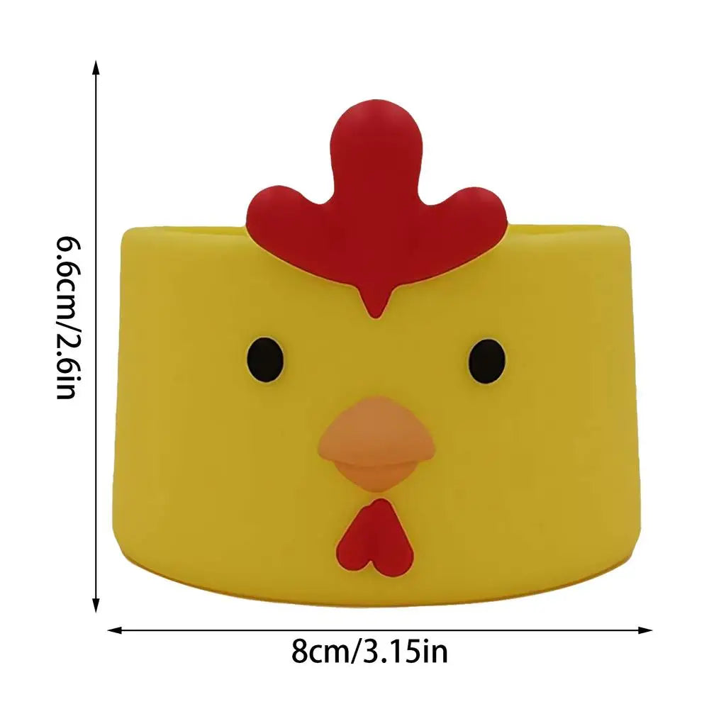 Silicone Bottle Bottom Sleeve Cup Accessory Cartoon Anti-Slip Water Bottle Pad Heat Insulation Sports Cup Cover for Tumbler