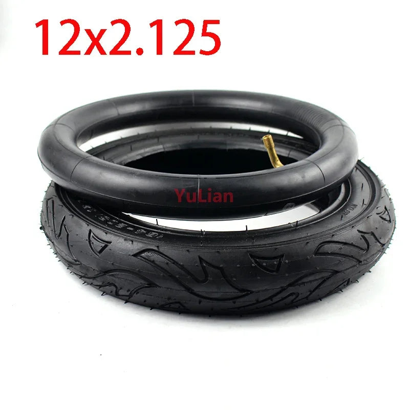 12x2.125 tire 12" Bike Bicycle Scooter Stroller Tires inner tubes 12 x 2.125 12x1.75 tyres 12 1/2 x 2 1/4 wheel tire