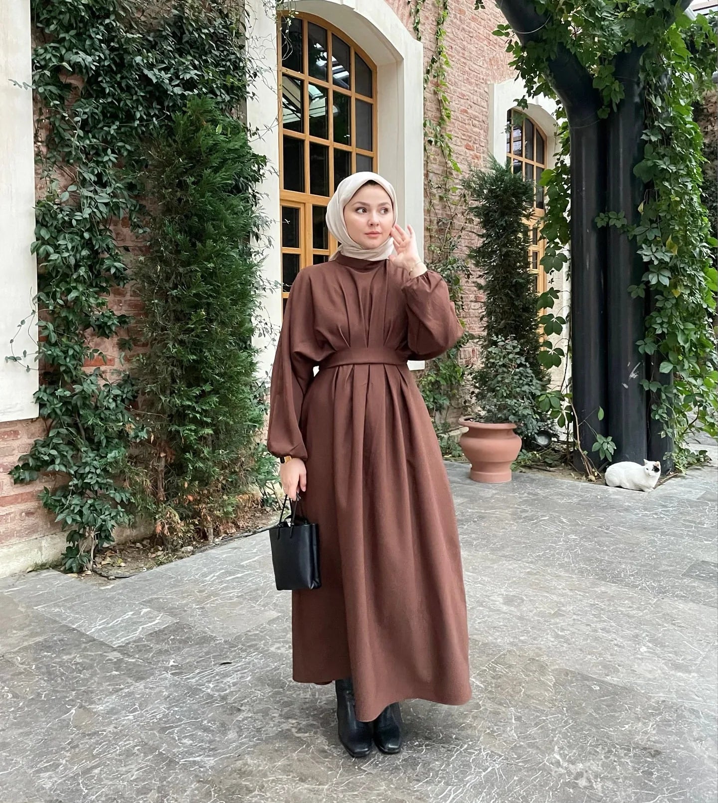 Ramadan Eid Abaya Dubai Turkey Islam Muslim Modest Dress Kaftan Prayer Clothes for Women Kebaya Robe Arabe Femme Musulmane Gown