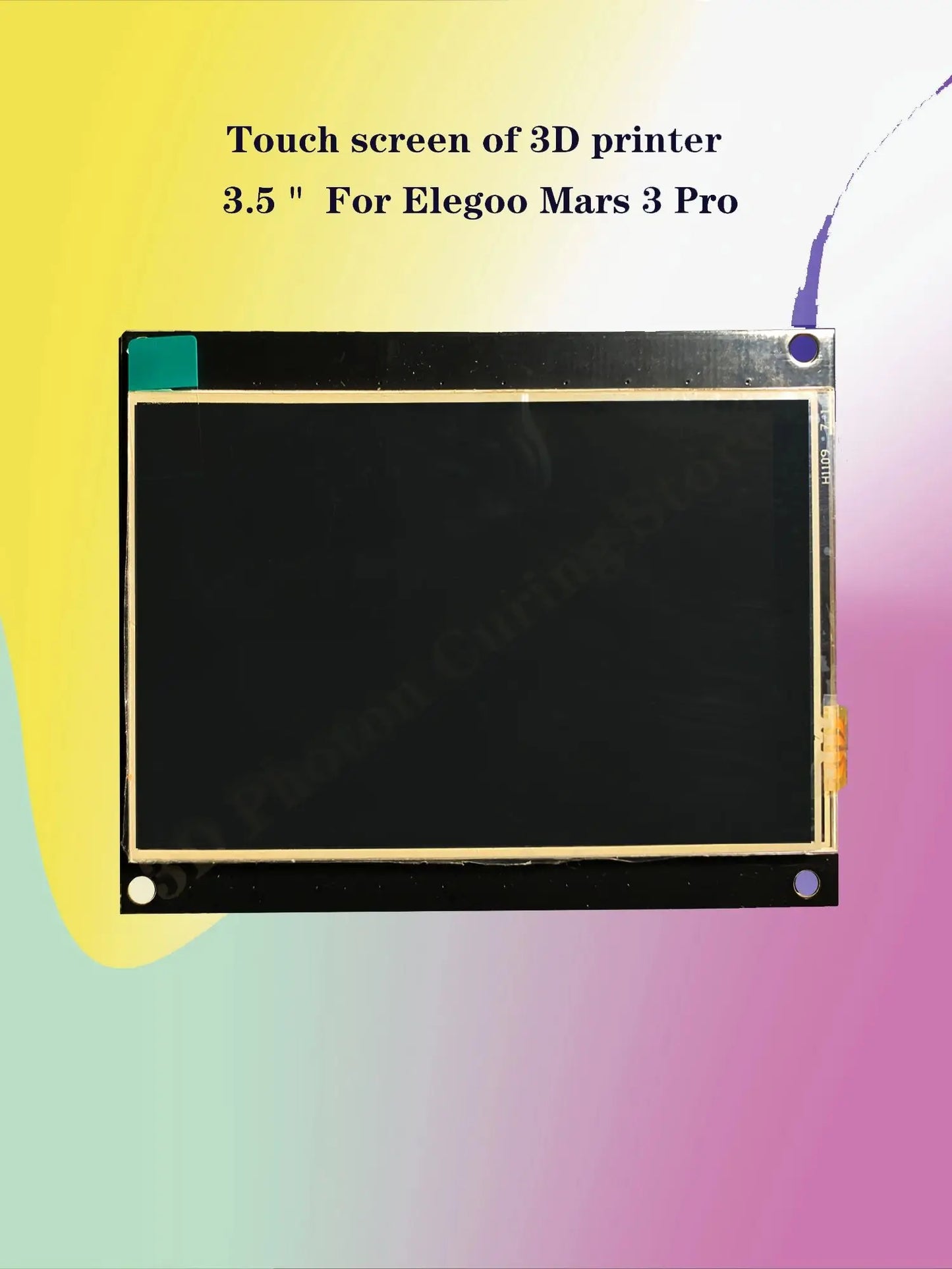 Touch screen of 3D printer  3.5＂ for Elegoo Mars 3 Pro 6.6-Inch 4K lcd UV curing 3D printer accessories and components