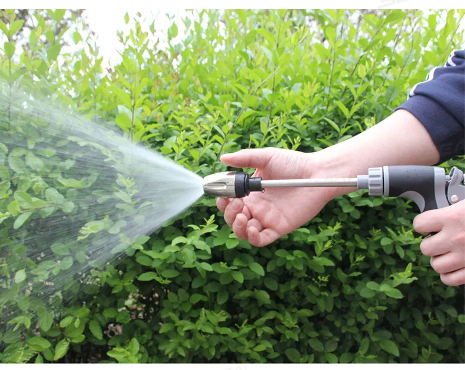 SEAMETAL High Pressure Car Wash Gun Foam Pots Lances Irrigation Tools Adjustable Sprinkler Car Home Garden Watering Tool Set