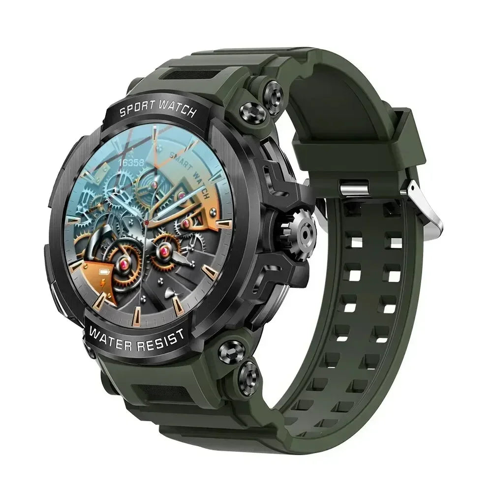 Xiaomi 1.5" Bluetooth Call GPS Smart Watch Men 120+ Sports Fitness Tracker Health Monitor Smartwatch for Android IOS 600mAh T90