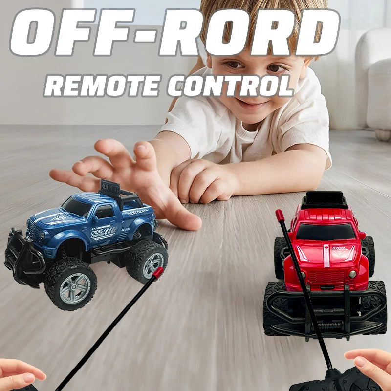 Remote controlled off-road toy car rechargeable four-wheel drive alloy climbing car high-speed remote control car