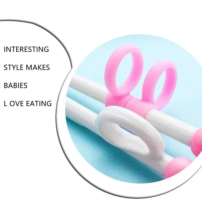 1pcs Cute Cat Kids Chopsticks Toddler for Kids Learning Training Chopsticks Aids Sushi Chopsticks Learner Helper Kids Favors