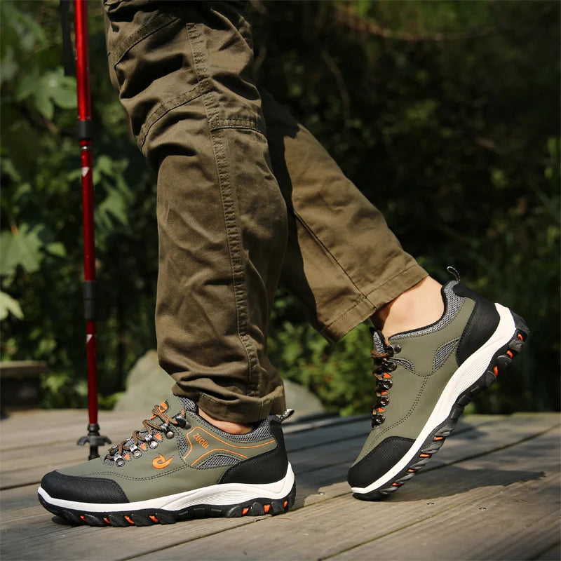 Men Shoes Leather Casual Shoes For Men Sneakers Spring Autumn Winter Shoes For Male Tennis Lightweight Walking Shoes - Belvar
