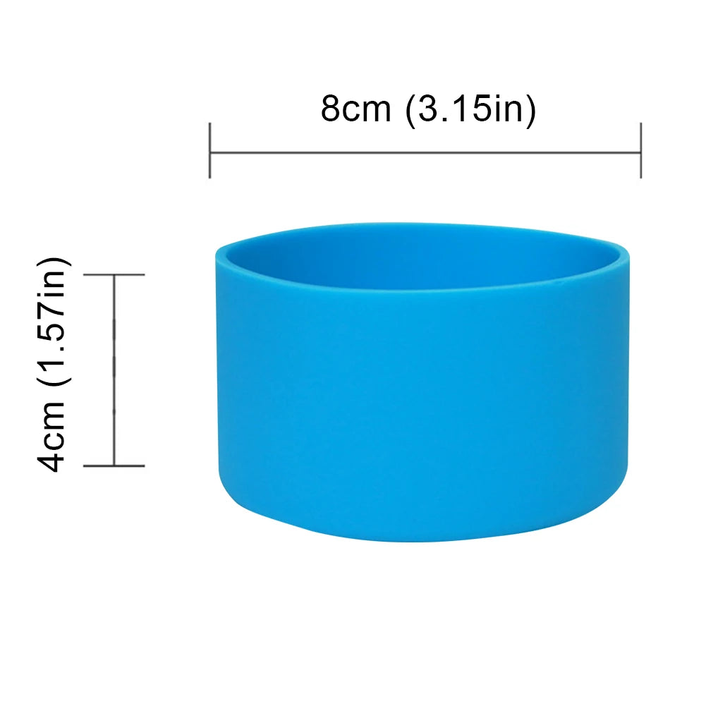 Silicone Water Bottle Boot Anti-Slip Protective Sleeve Bottom Cover Bottom Protector for Owala 24oz Flask Water Bottle