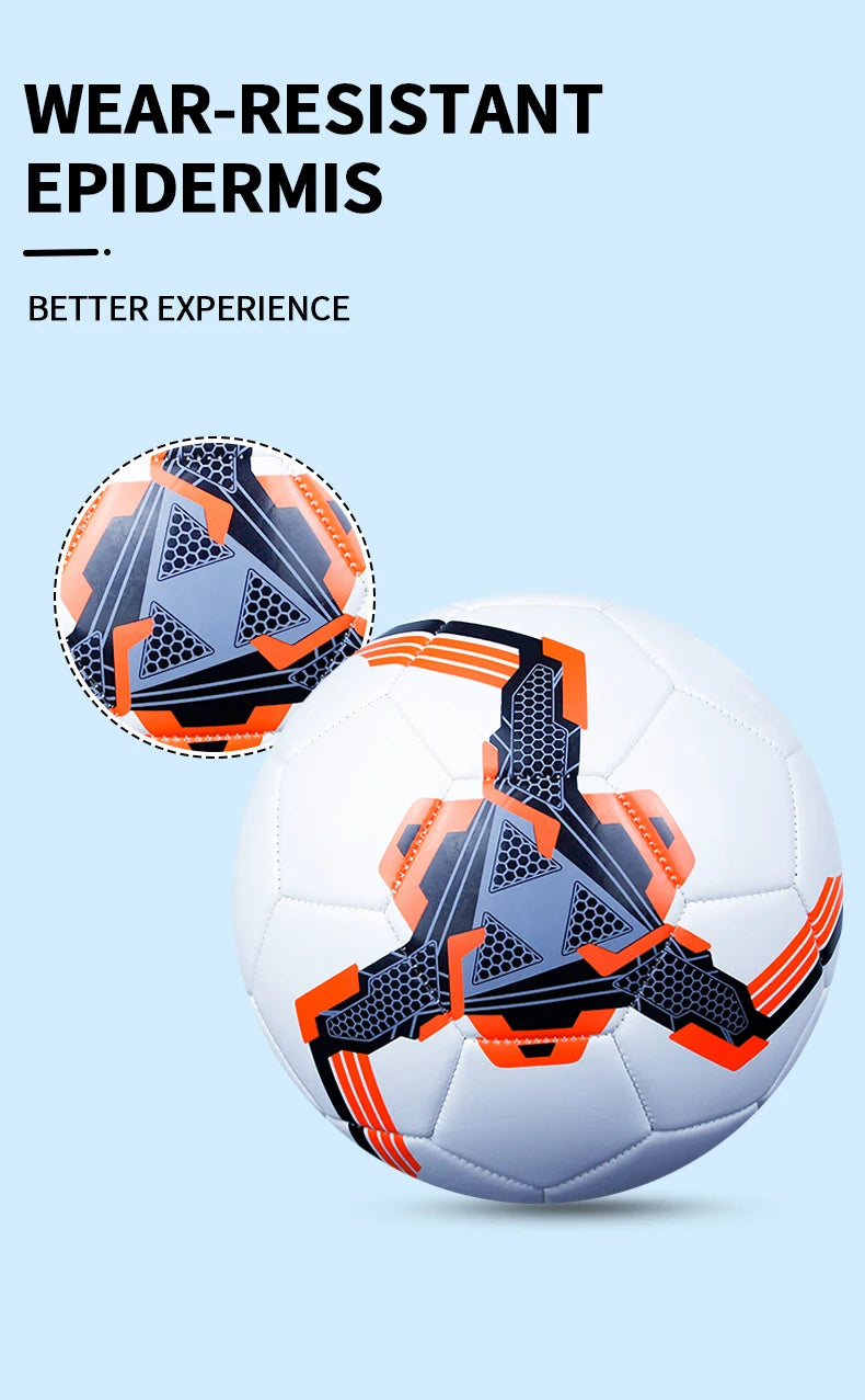 1pc Soccer Ball, Wear-resistant Soft Football For Training Competition,Size 4,5