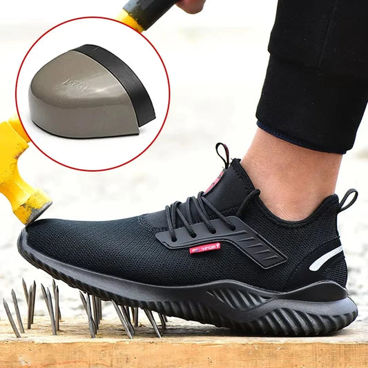 Steel safety shoes designed for men provide durable and stylish protection. Work boots combine functionality with comfort - Belvar