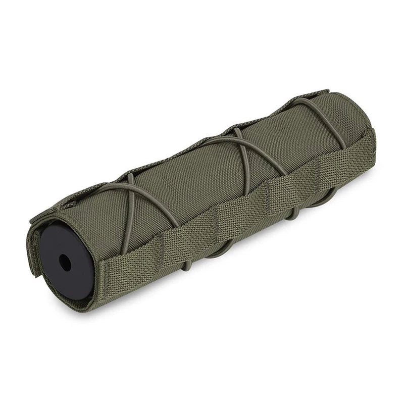 1000D Tactical Airsoft Suppressor Cover Sniper Airsoft Silencer Protector Cover Case Camouflage for Hunting Shooting