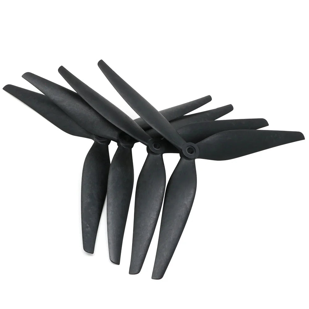 2pair HQProp 10X5X3 9X5X3 10X4.5X3 1050 1045 9050 10inch 9inch 3 blades Black Carbon Reinforced Nylon Propeller for Rc FPV Drone