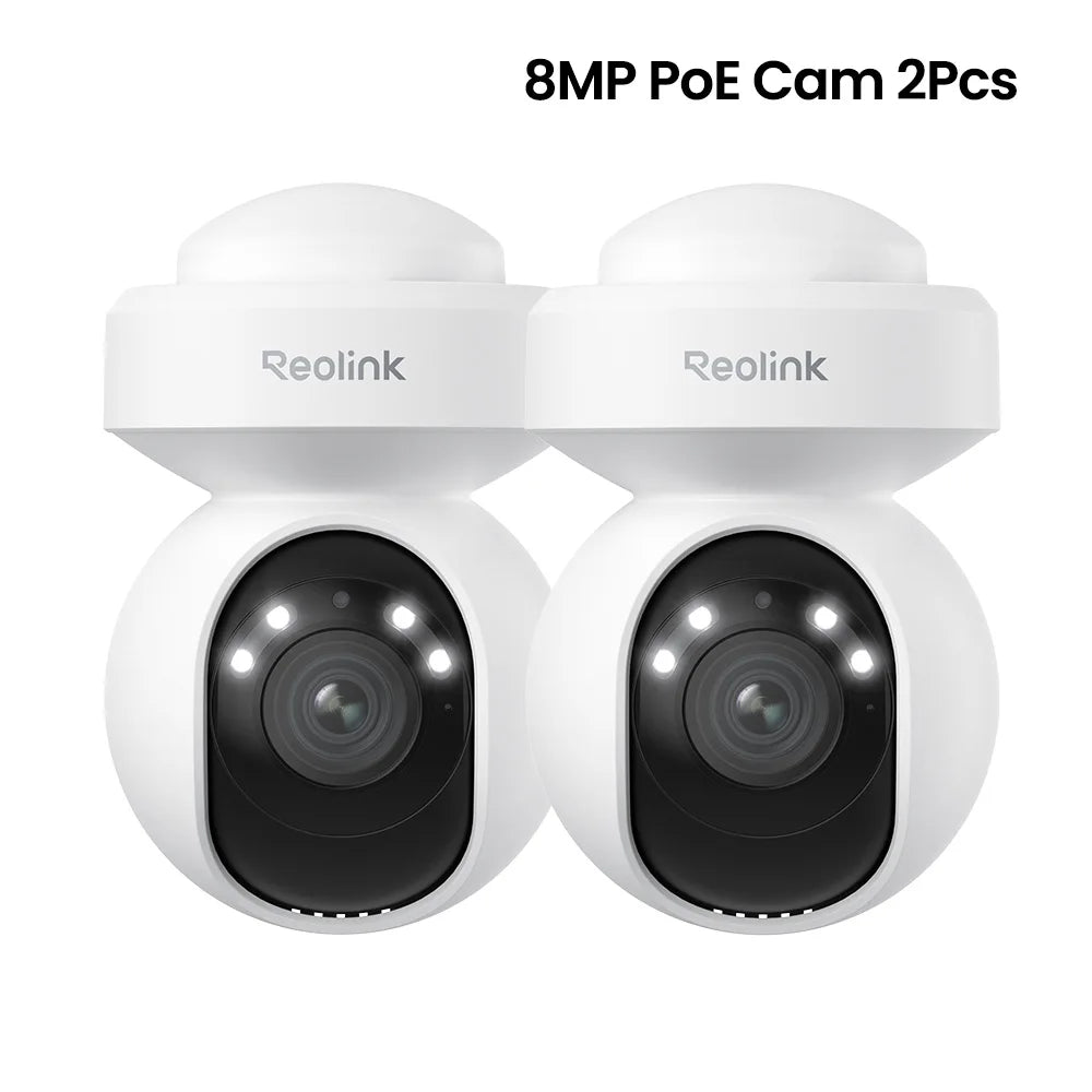 Reolink E1 Series Outdoor 8MP WiFi Camera 4K PTZ PoE Security Cam Smart AI Human Detection Auto Tracking Surveillance Camera