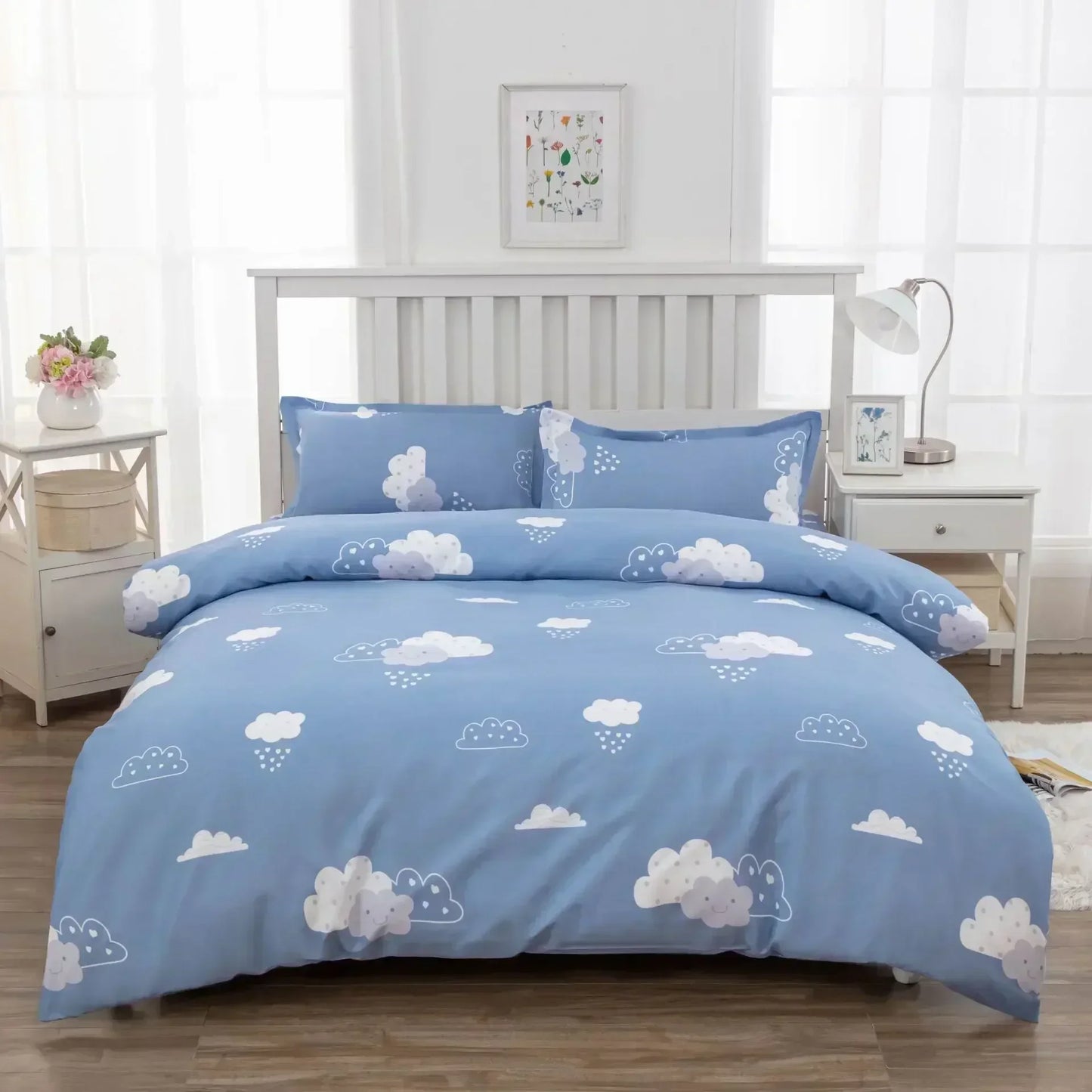 1pcs Geometric Pattern Bedding Fashion Printed Quilt Cover Multi Size Bed Sheets Soft Breathable Duvet Covers 이불커버