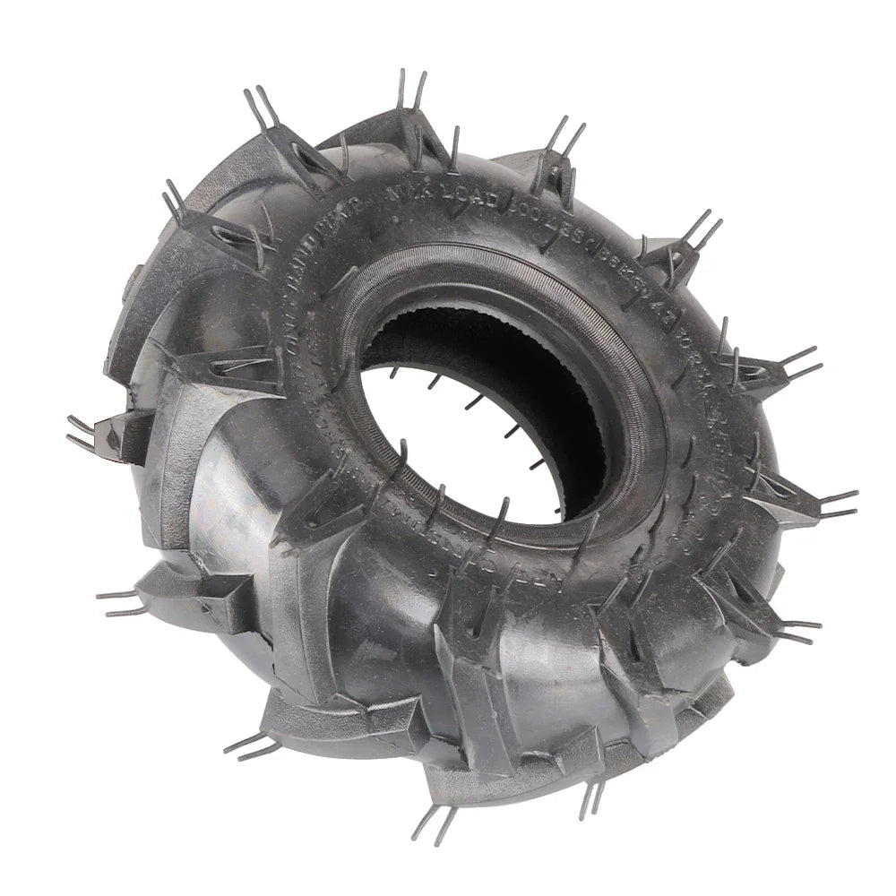 3.50/3.00-4 inches Inner Tyre & Outer Tyre Thickened Rubber Wear Resistant for Lawn Mowers Hand Trucks ATV Quad Bike Moto Parts